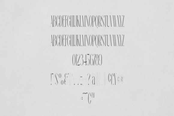 Iris Font - Preview 1