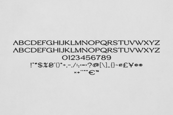 Linder Font PNG with transparent background - Preview 1