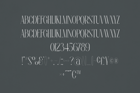 Oroya Font PNG with transparent background - Preview 1