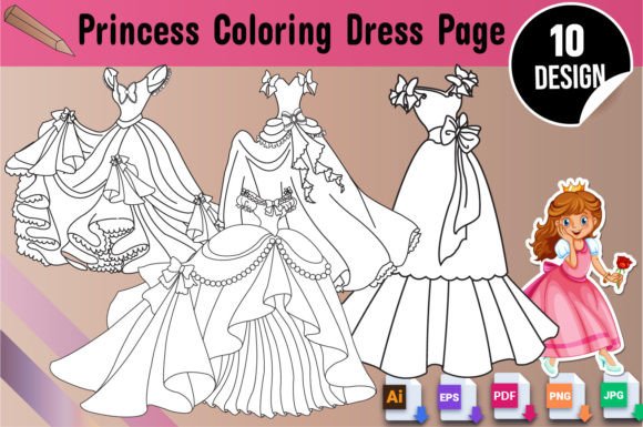 white christmas dresses London Dress Coloring Page – Little Lizard King