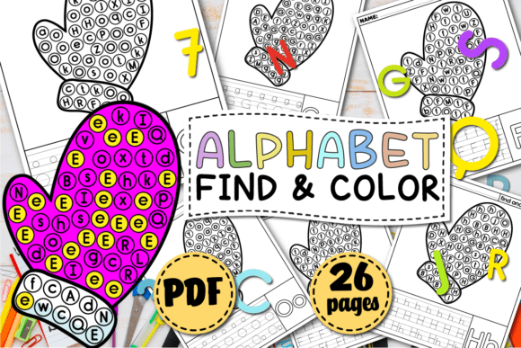 Alphabet Handwriting, Letter Tracing a-Z Graphic by MOF92 · Creative ...