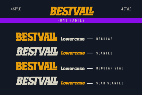 Bestvall Font - Preview 2
