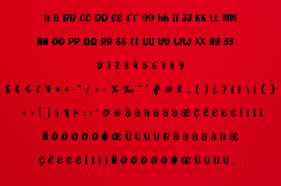 Bought Twenty Font - Preview 5