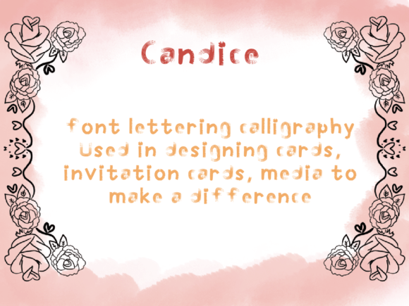 Candice Font - Preview 2