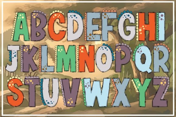 Dino Park Font - Preview 1