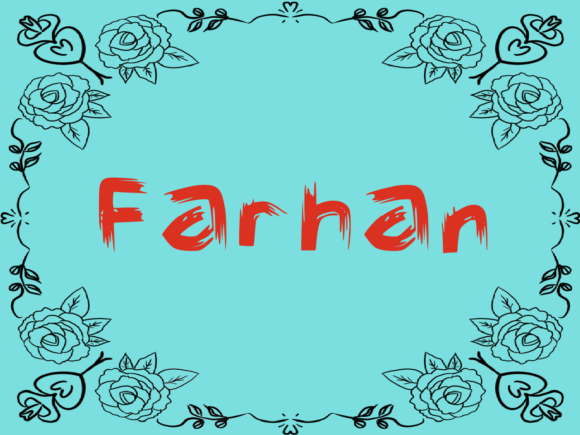 Farhan Font - Preview 6