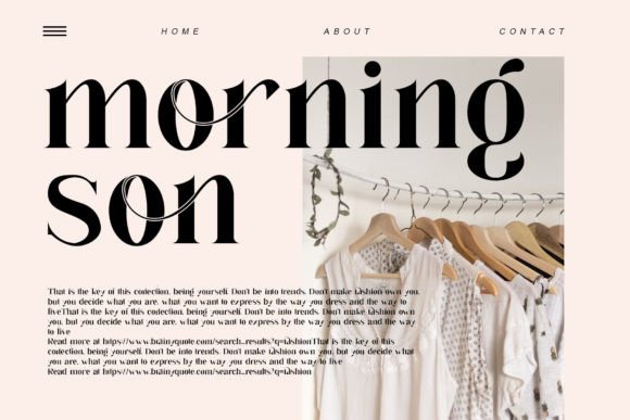 Galin Font - Preview 1