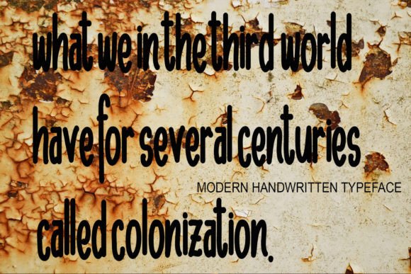 Golden Janky Font PNG with transparent background - Preview 3