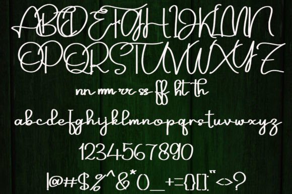 Guthing Fammong Font PNG with transparent background - Preview 4