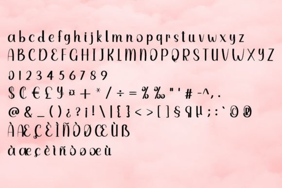 Knife Font PNG with transparent background - Preview 6