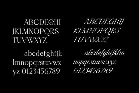 Liliane Classe Font PNG with transparent background - Preview 1