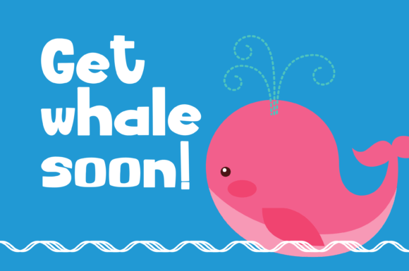 Ocean Bay Font PNG with transparent background - Preview 4