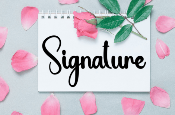 Roomline Font PNG with transparent background - Preview 4