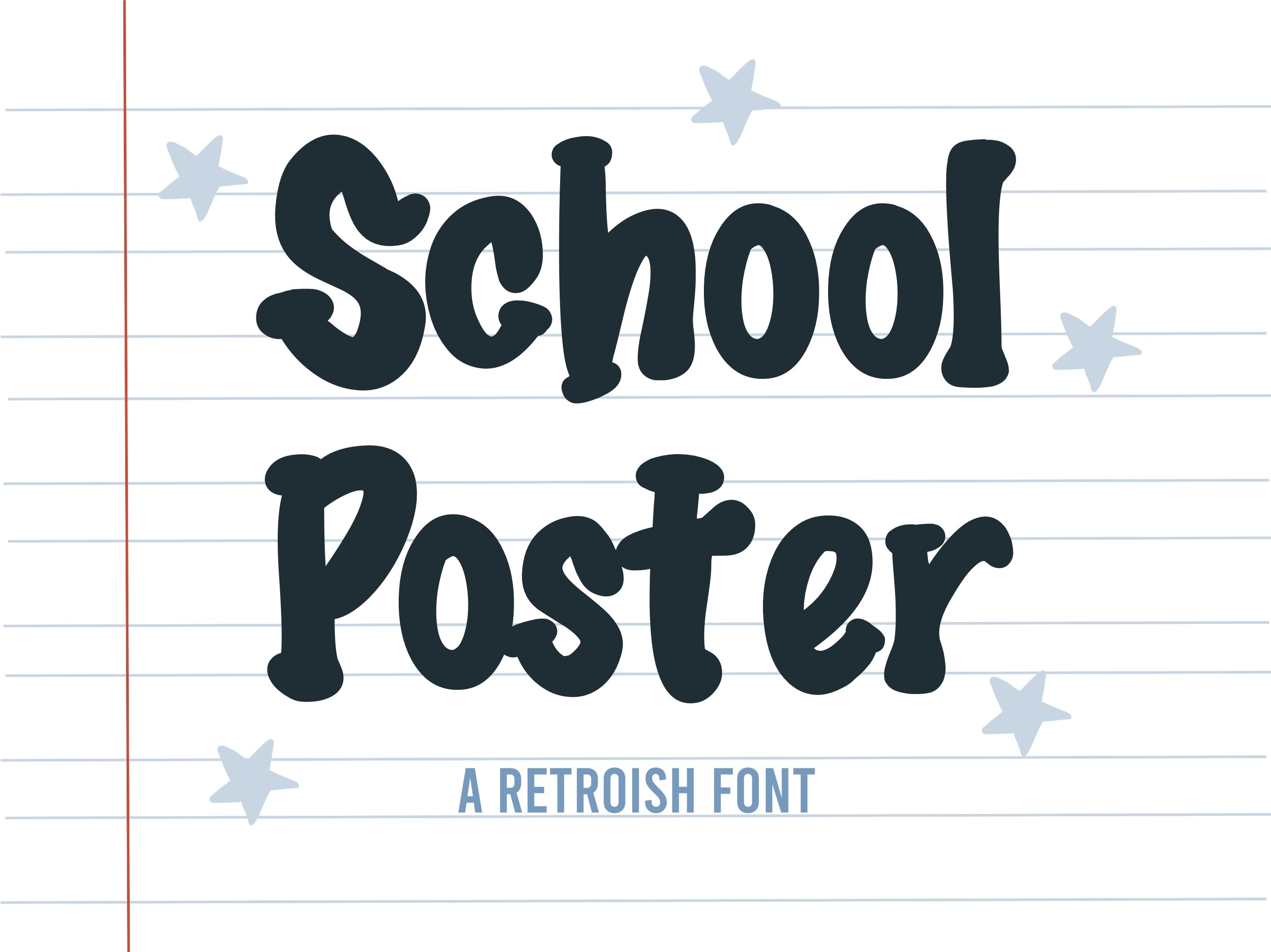 School Poster preview, placeholder image