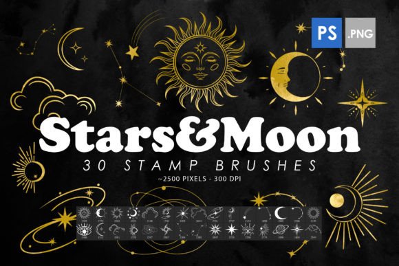 45 Underline Photoshop Stamp Brushes 2 Graphic by ArtistMef · Creative ...