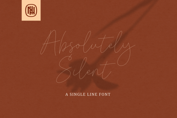Absolutely Silent Font - Preview 1