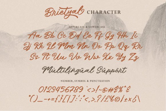 Brietyal Font - Preview 5