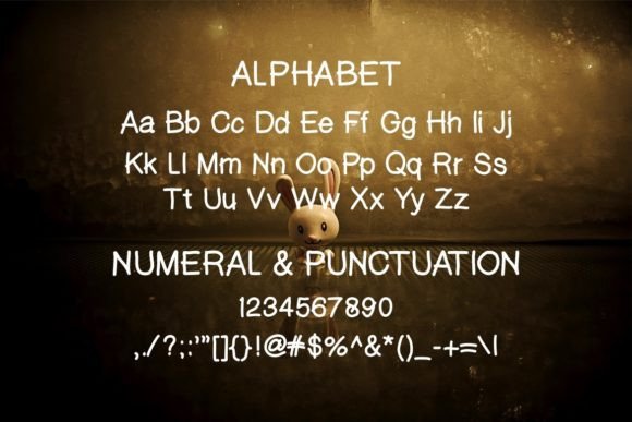 Bunny Jumping Font - Preview 1
