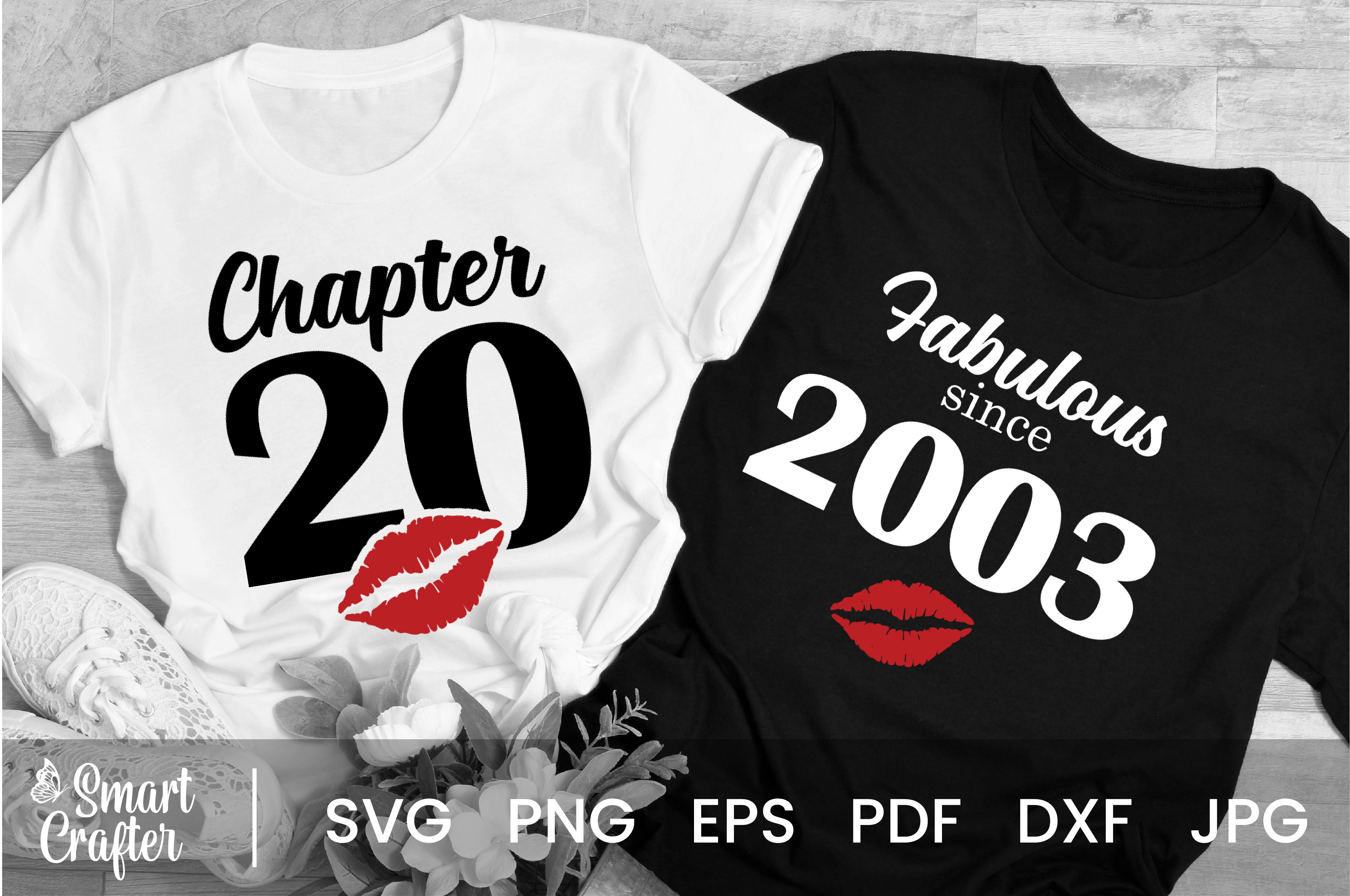 Chapter 20 Fabulous Since 2003 Design Graphic by Smart Crafter ...