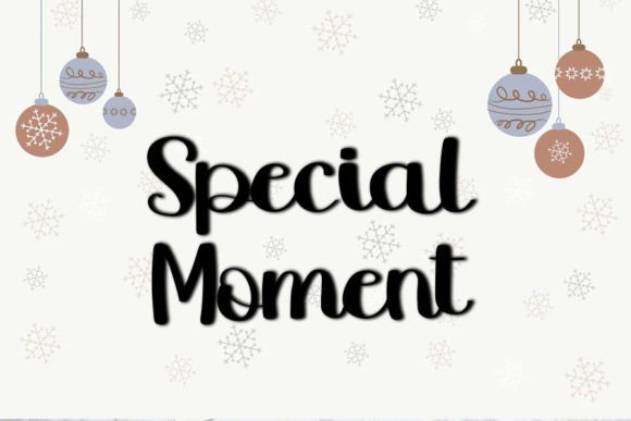 December Font - Preview 3