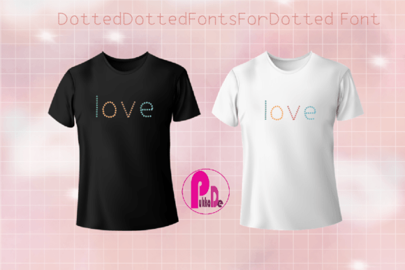 Dotted Dotted Fonts for Dotted Font - Preview 3