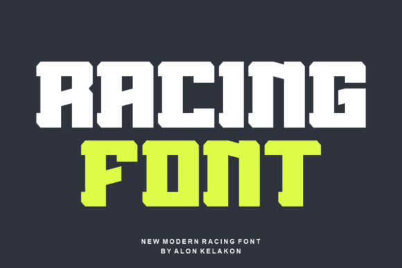 Drag Gospeed Font - Preview 1