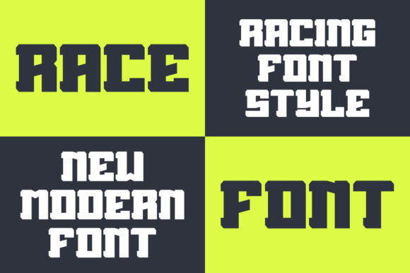 Drag Gospeed Font - Preview 2