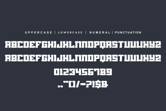 Drag Gospeed Font - Preview 3