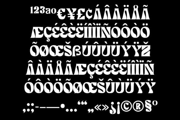 Felady Font PNG with transparent background - Preview 3