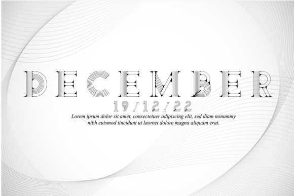 Genre Line Font - Preview 4