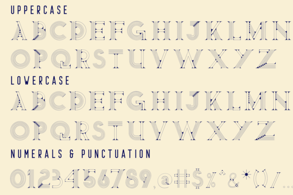 Genre Line Font - Preview 6