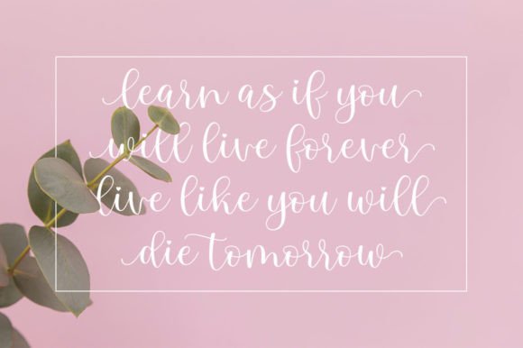 Mahesia Font PNG with transparent background - Preview 2