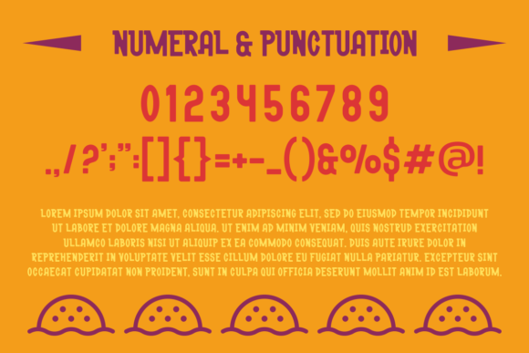 Mega Comic Font PNG with transparent background - Preview 2