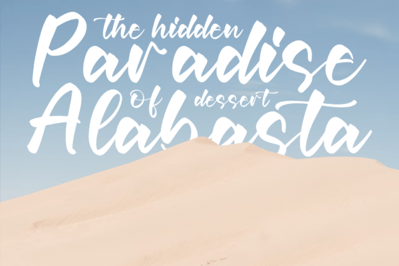Montelifa Gelista Font PNG with transparent background - Preview 1