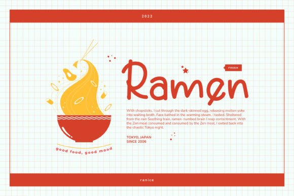 Ranice Font PNG with transparent background - Preview 1