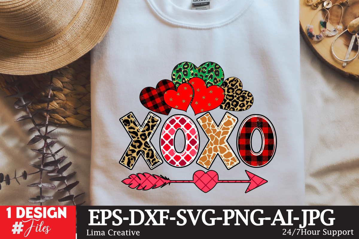 Xoxo Sublimation Design Graphic by Lima Creative · Creative Fabrica
