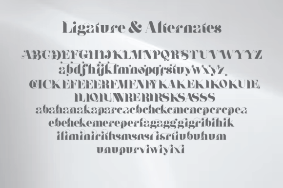 Bafall Font - Preview 4