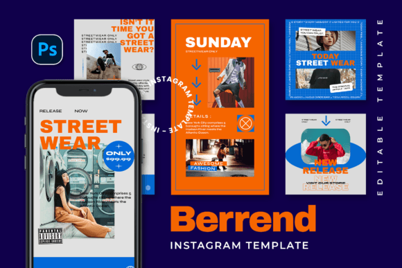 Berrend Social Media Template Graphics