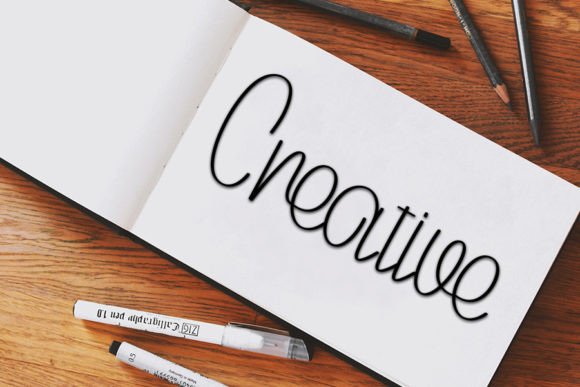 Calligraphy Font - Preview 2