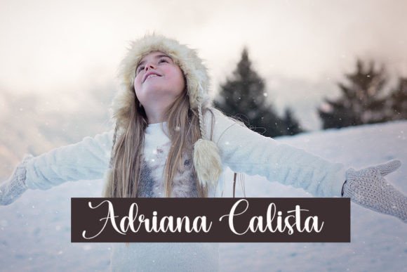 Caption Font - Preview 1