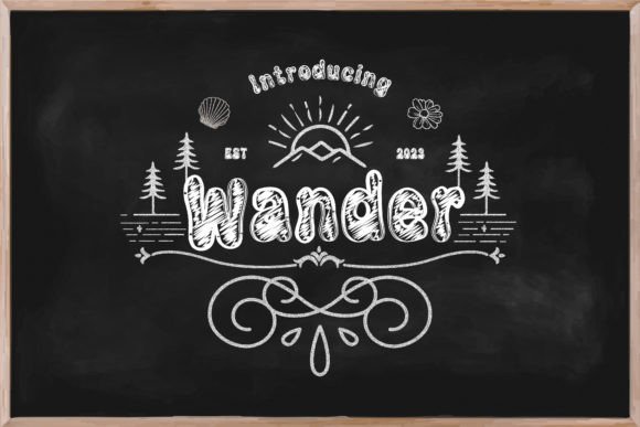 Chalk Groovy Font - Preview 2