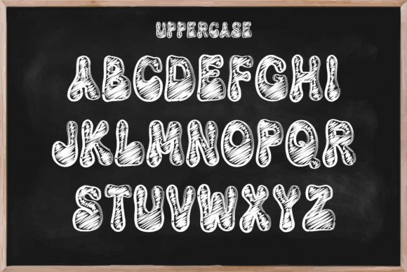 Chalk Groovy Font - Preview 6