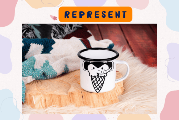 Cute Animal Ice Cream Font - Preview 3