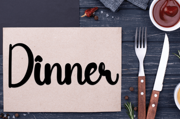 Flat Font PNG with transparent background - Preview 1