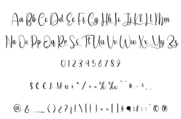 January Font - Preview 2