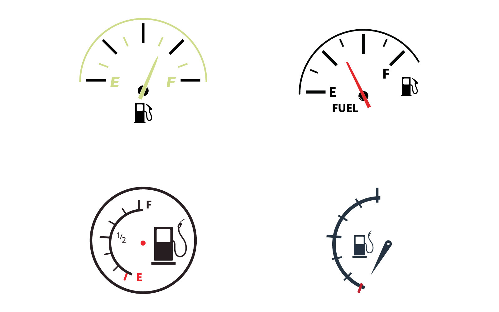 Vector Fuel Indicator Logo