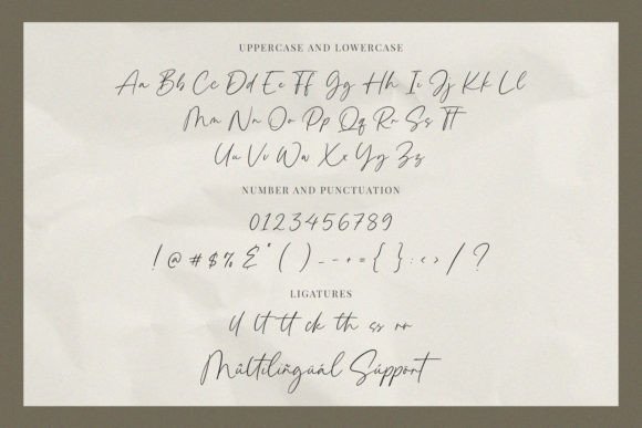 Aesthetica Font PNG with transparent background - Preview 5