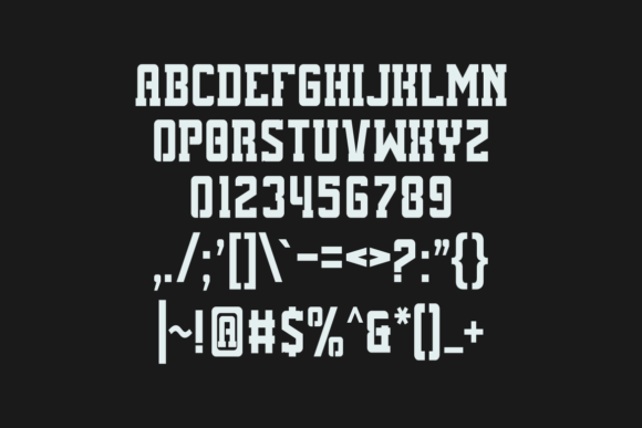 Arekson Font - Preview 3