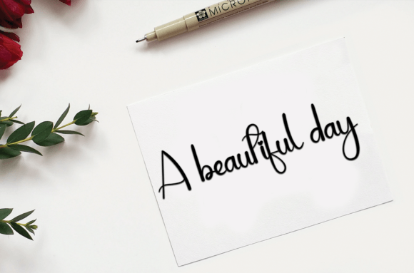 Baby Flower Font - Preview 3