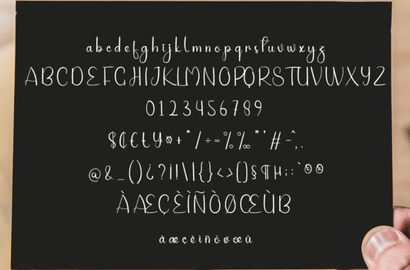 Baby Flower Font - Preview 5